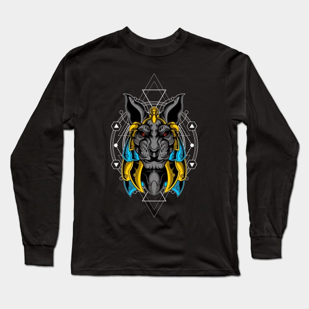 god of anubis Long Sleeve T-Shirt by sugiartoss_